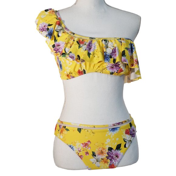 Nanette Lepore Monaco Yellow 2-Piece Bikini - Picture 3 of 13